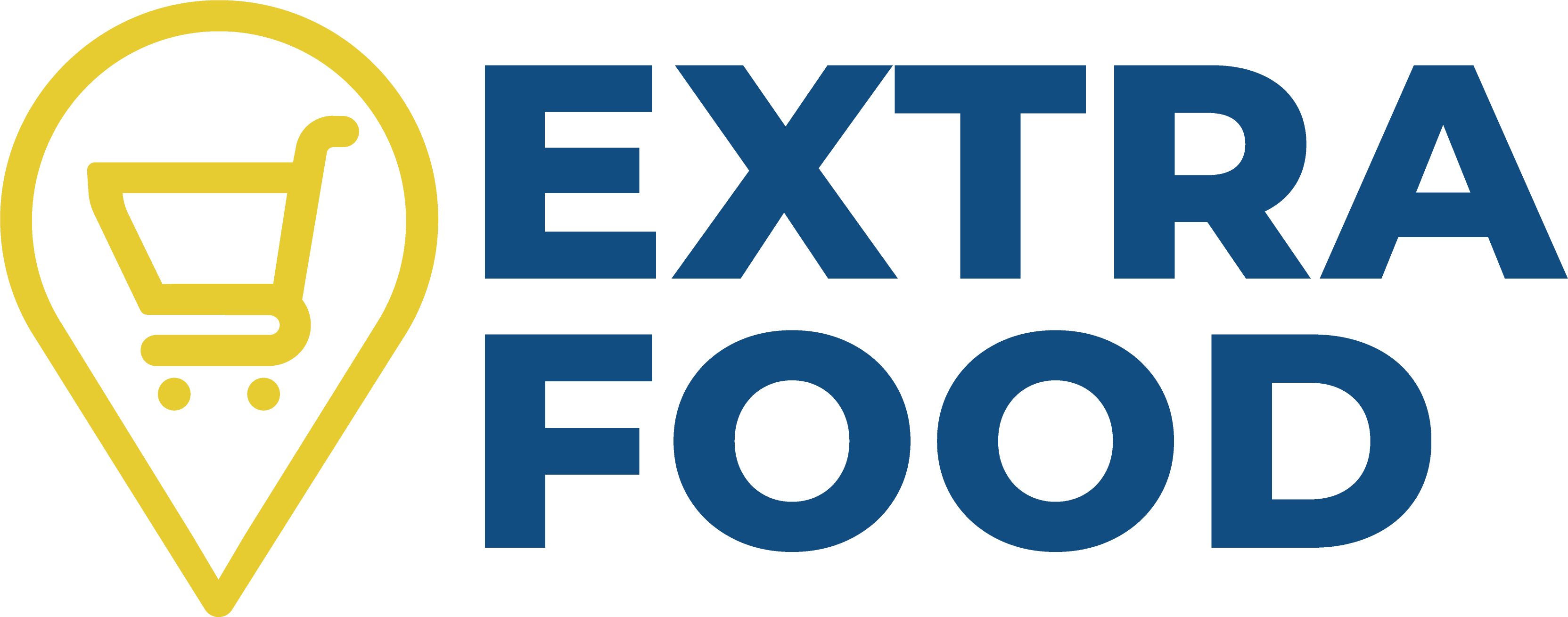Logo Extra food Azul